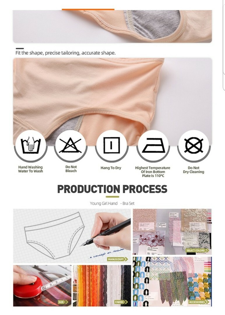 Young Girl Intimates Period Panties Modal size XXL – Please check measurements