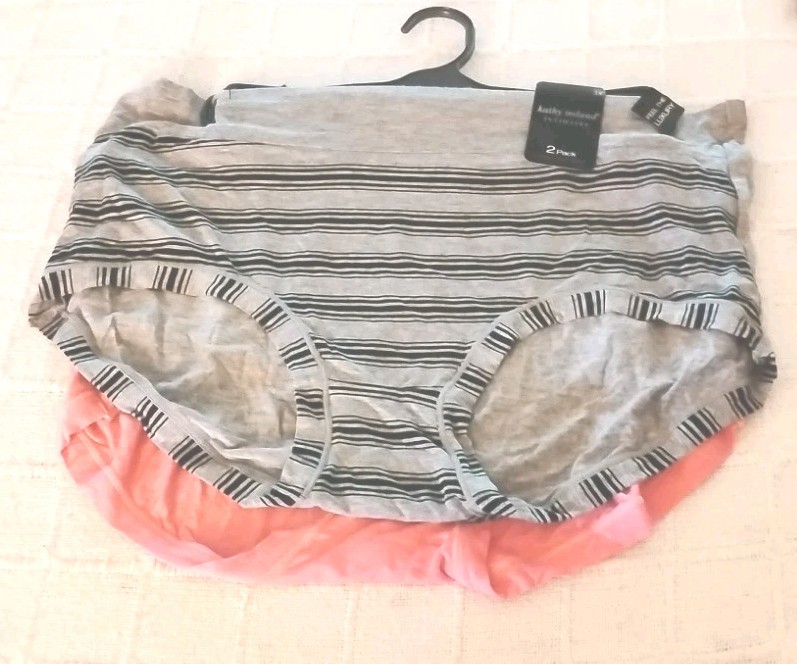Kathy Ireland Intimates 3x 2 Pack Panties Briefs NWT