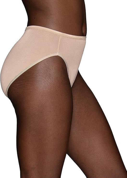 4 Pc Vanity Fair Illumination Brief HI-CUT ROSE BEIGE 13108 Sz 6 ~ 7 ~ 8 ~ 9~ 10