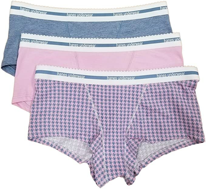 Hanes Premium Women’s Cheekies w/Comfort Flex Waistband (3Pair) # 8/XL