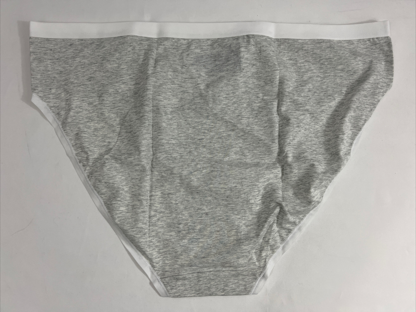 Old Navy Women’s Size XXL Heather Gray White High Cut Bikini Briefs Underwear