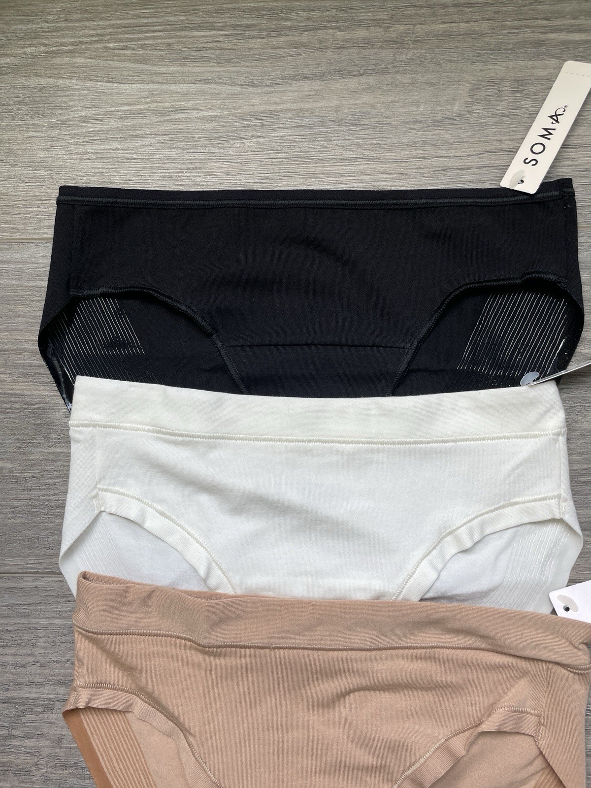 $110 Soma Panty Lot ~6 Pairs ~X-Small~ Vanishing Edge Hipster~ No-show~NWT❤️