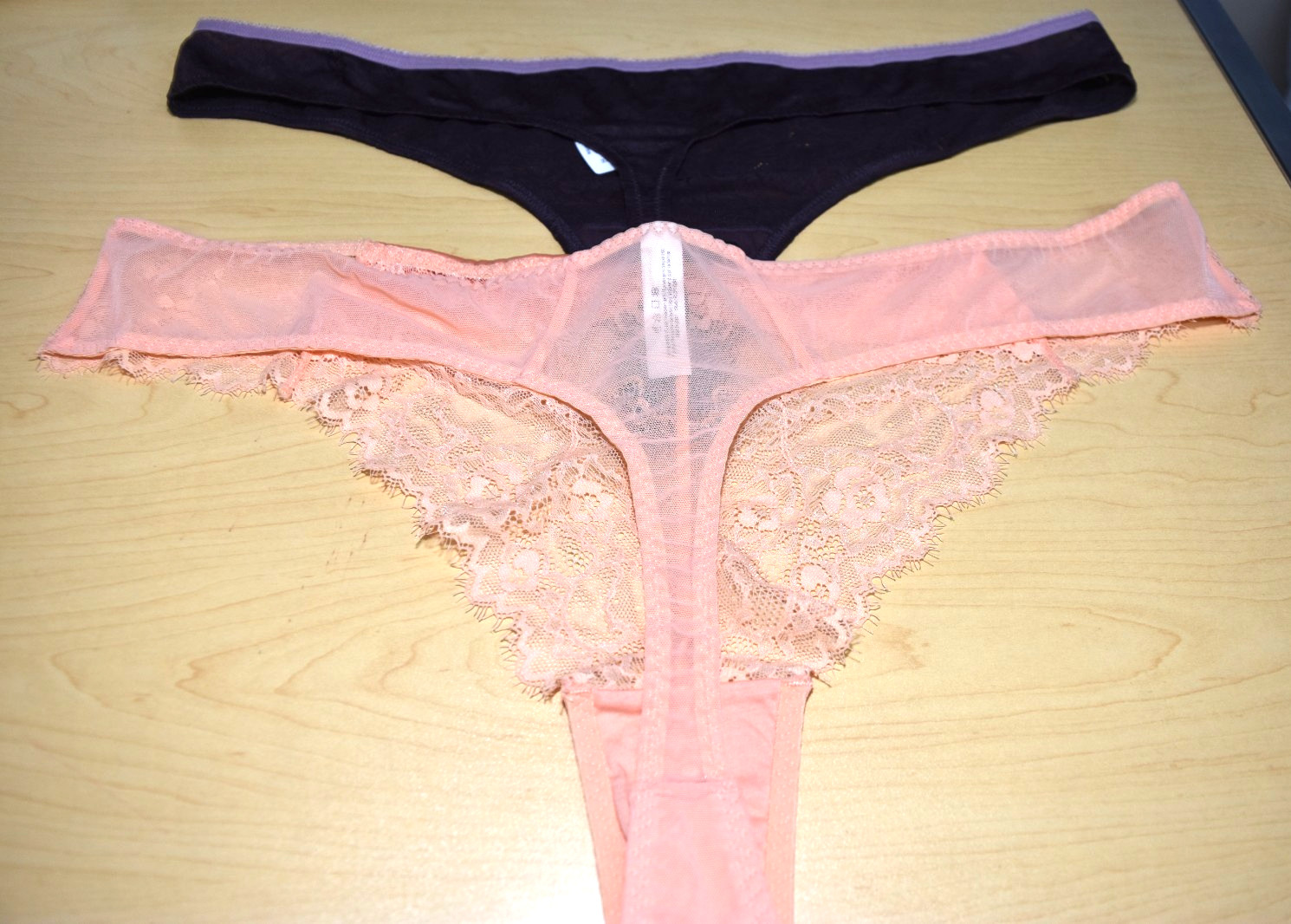 3 NWT Adore Me Mixed color Thong Lot Satin Bow Details Panty 3X 3XL