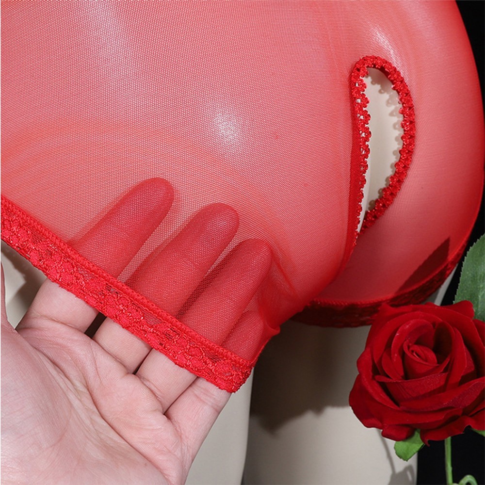 Men and Women’s Lace Bikini Briefs Sissy Pouch Panties Stylish and Breathable