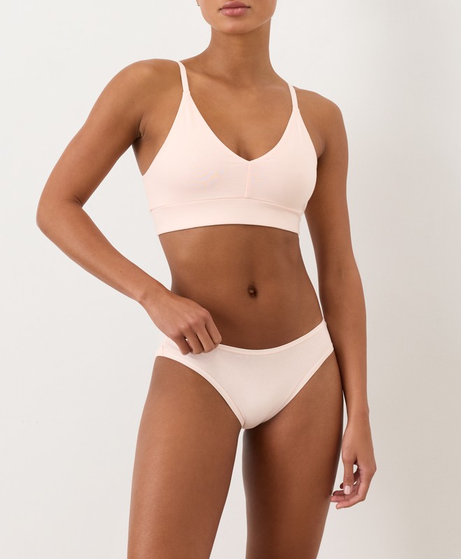 PACT Organic Everyday Classic Fit Bikini 5-Pack, Core Edit