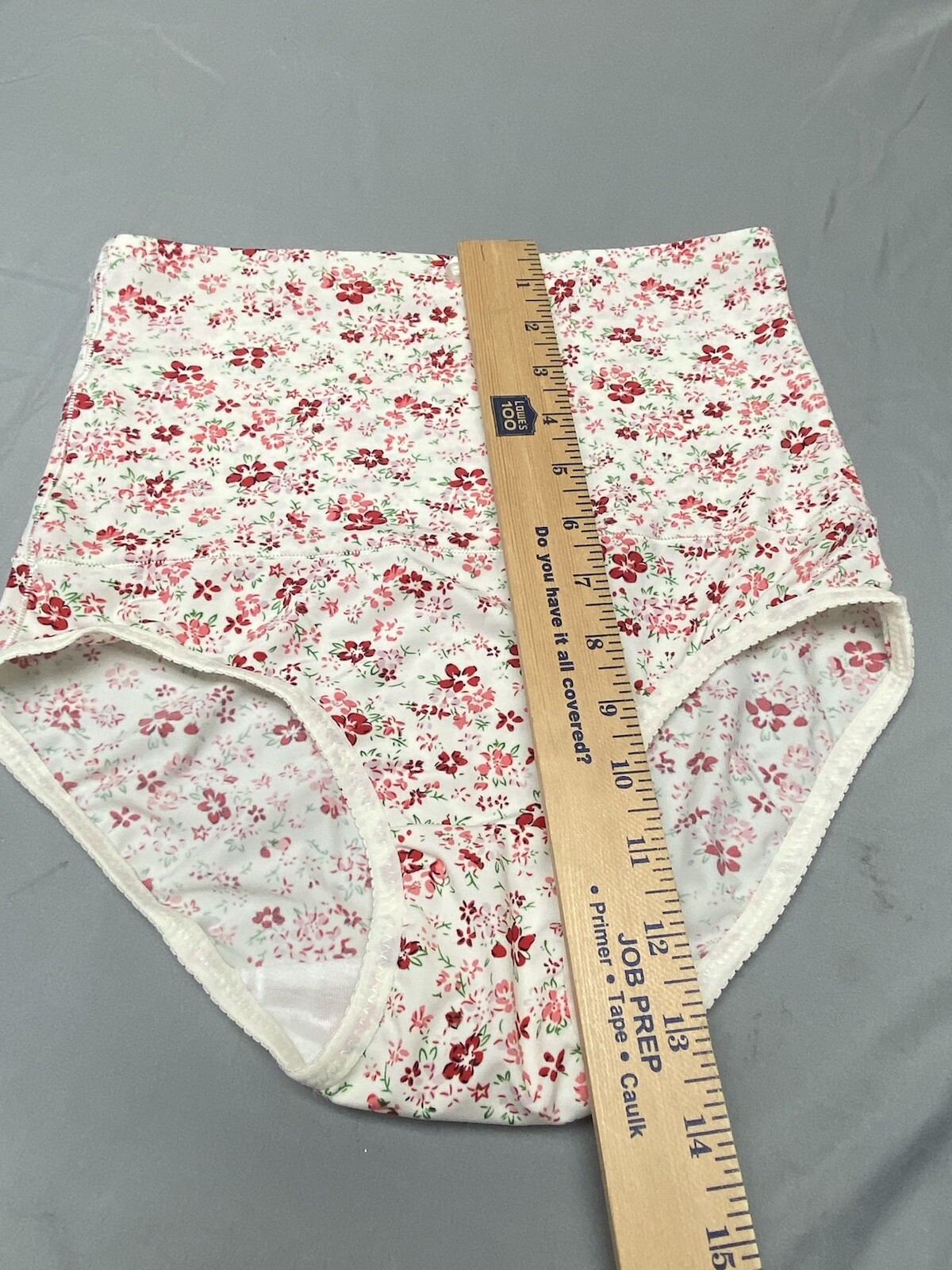 Carol Nior High Waist Body Shaper Panties Underwear Floral XL NWOT