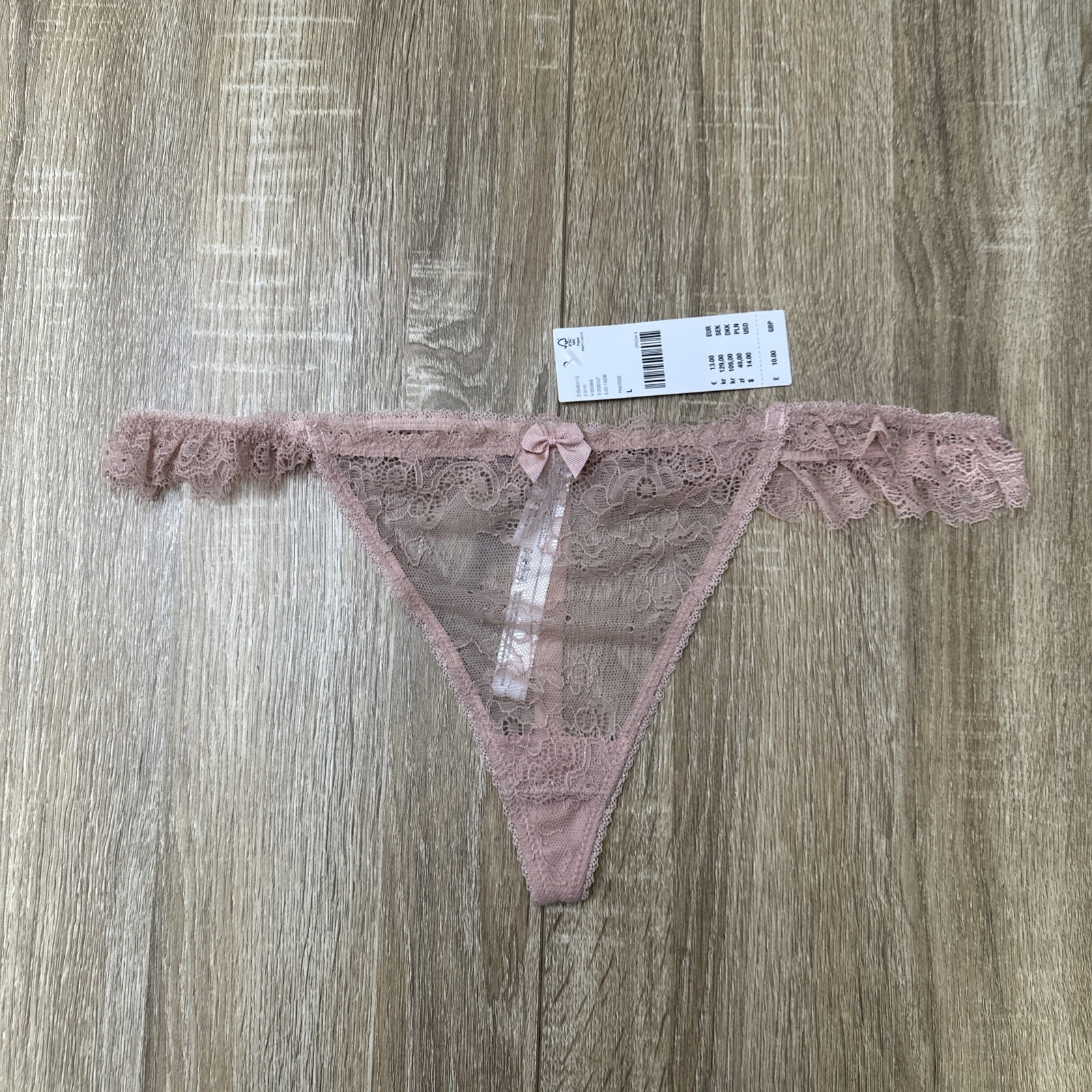 Urban Outfitters Underwear Womens Size UK 12 LARGE Liv-Eyelash Out From Under .