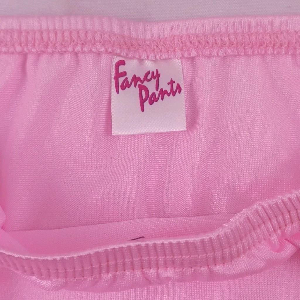 Fancy Pants Women’s Pink Double Ball Pocket Panties Size Medium New Old Stock