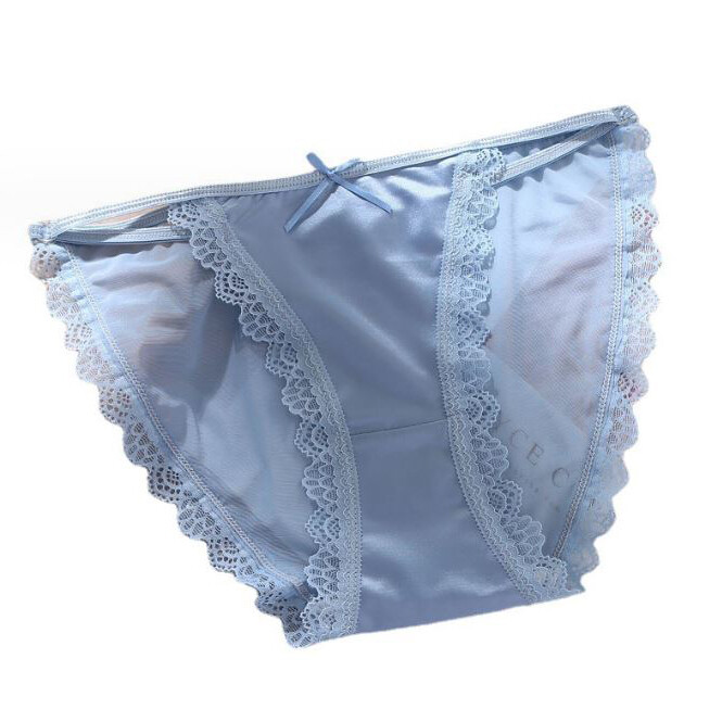 1/5 Pack Lot Womens Sexy Nylon Panties Satin String Lingeries Underwear Brief