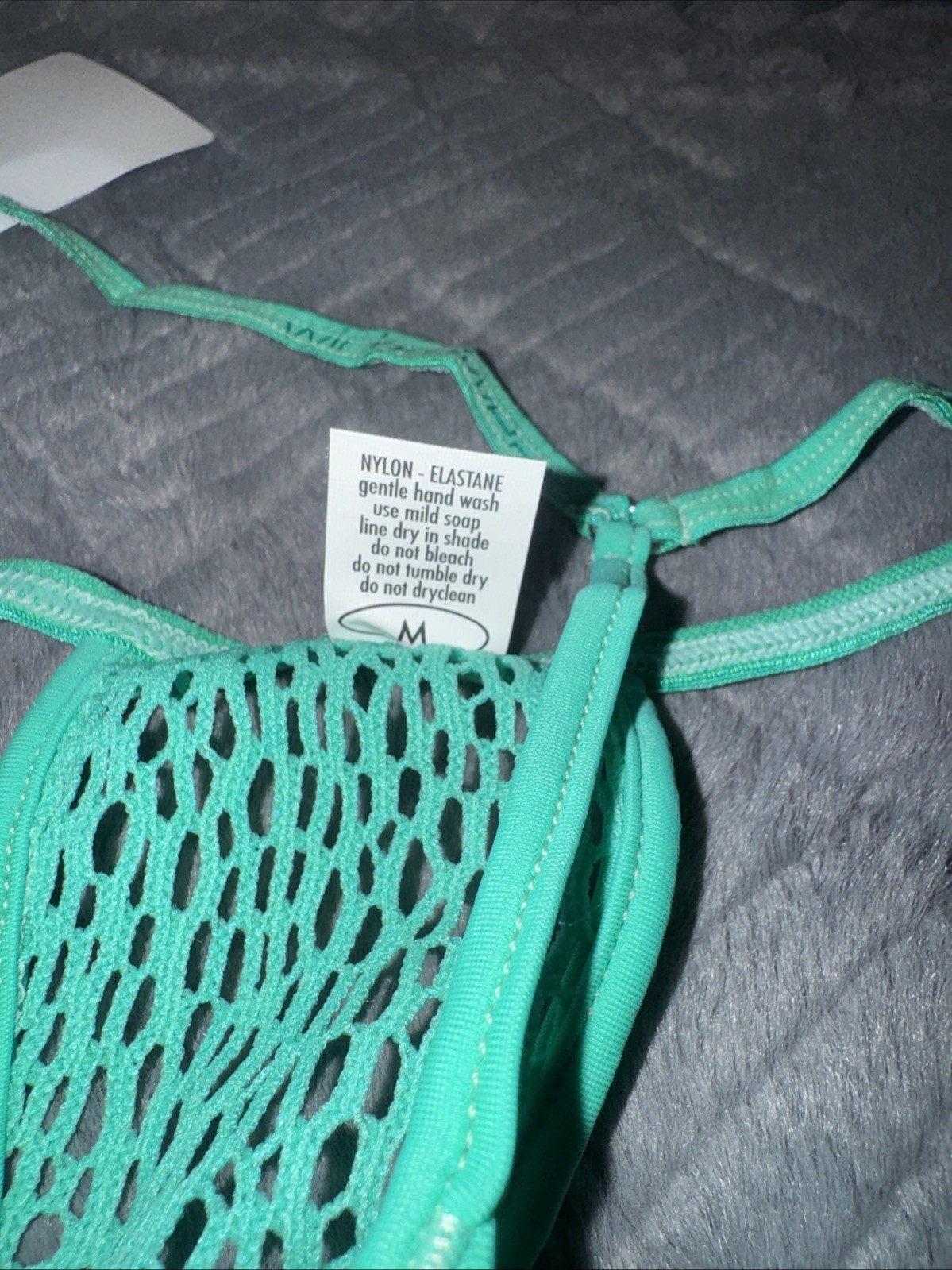 611 Micro Chaos Knicker Mint Medium String Back
