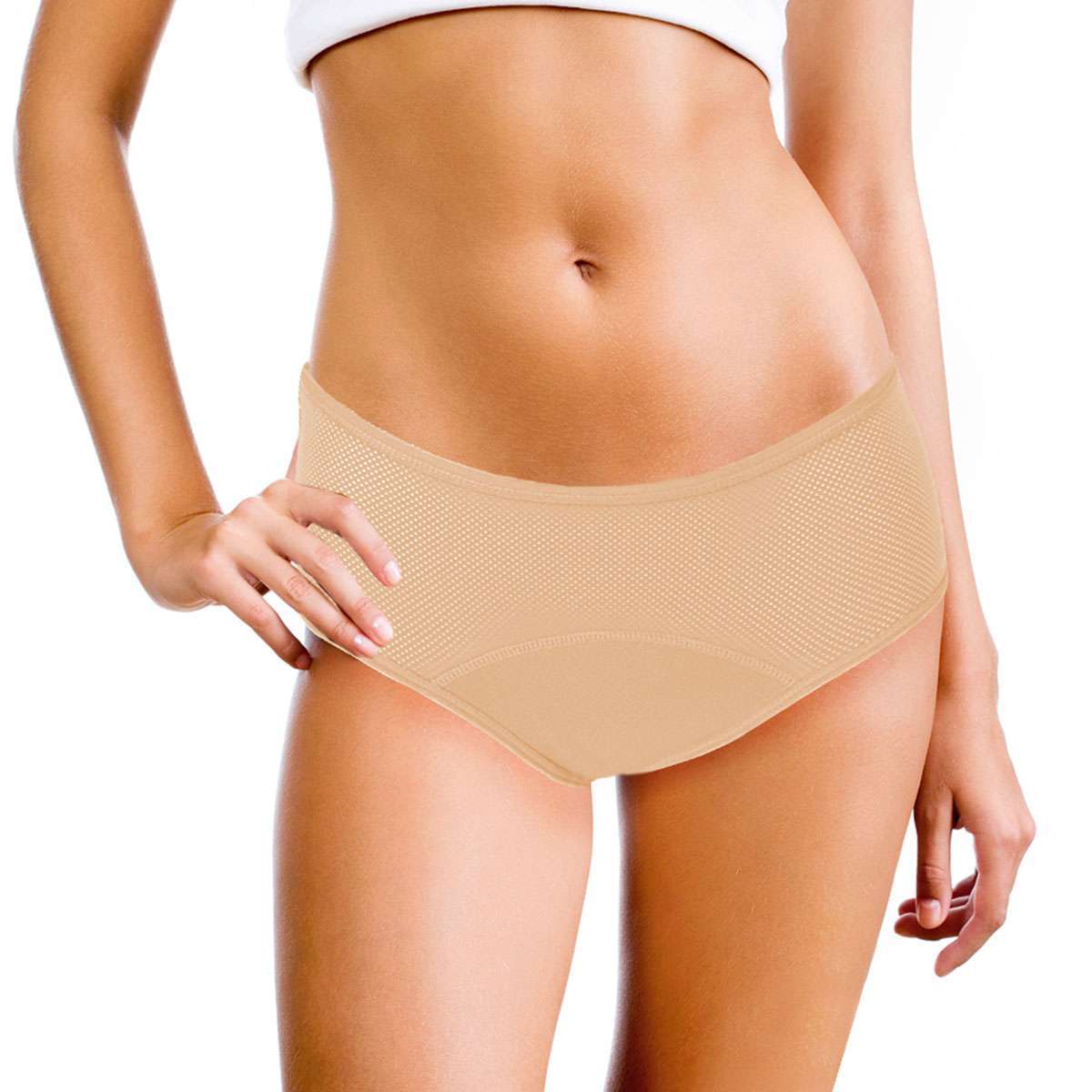 1/3Pcs Womens Ladies Period Panties Leakproof Menstrual Underwear Comfort Briefs