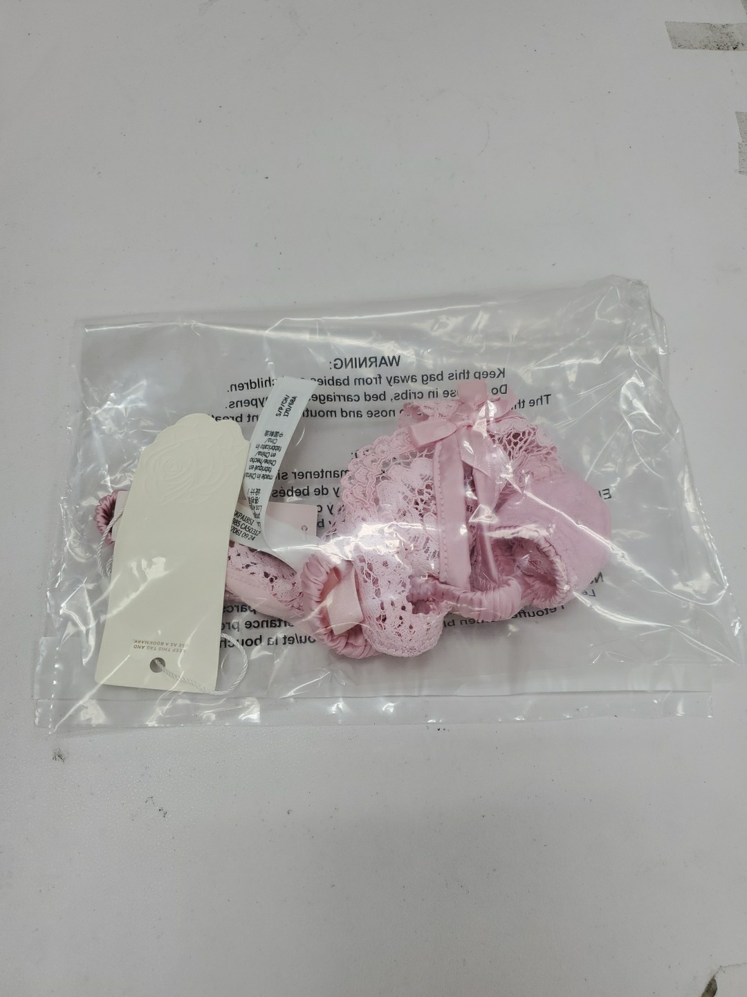 NEW For Love & Lemons Cut Out Thong Panty – Pink Size Small