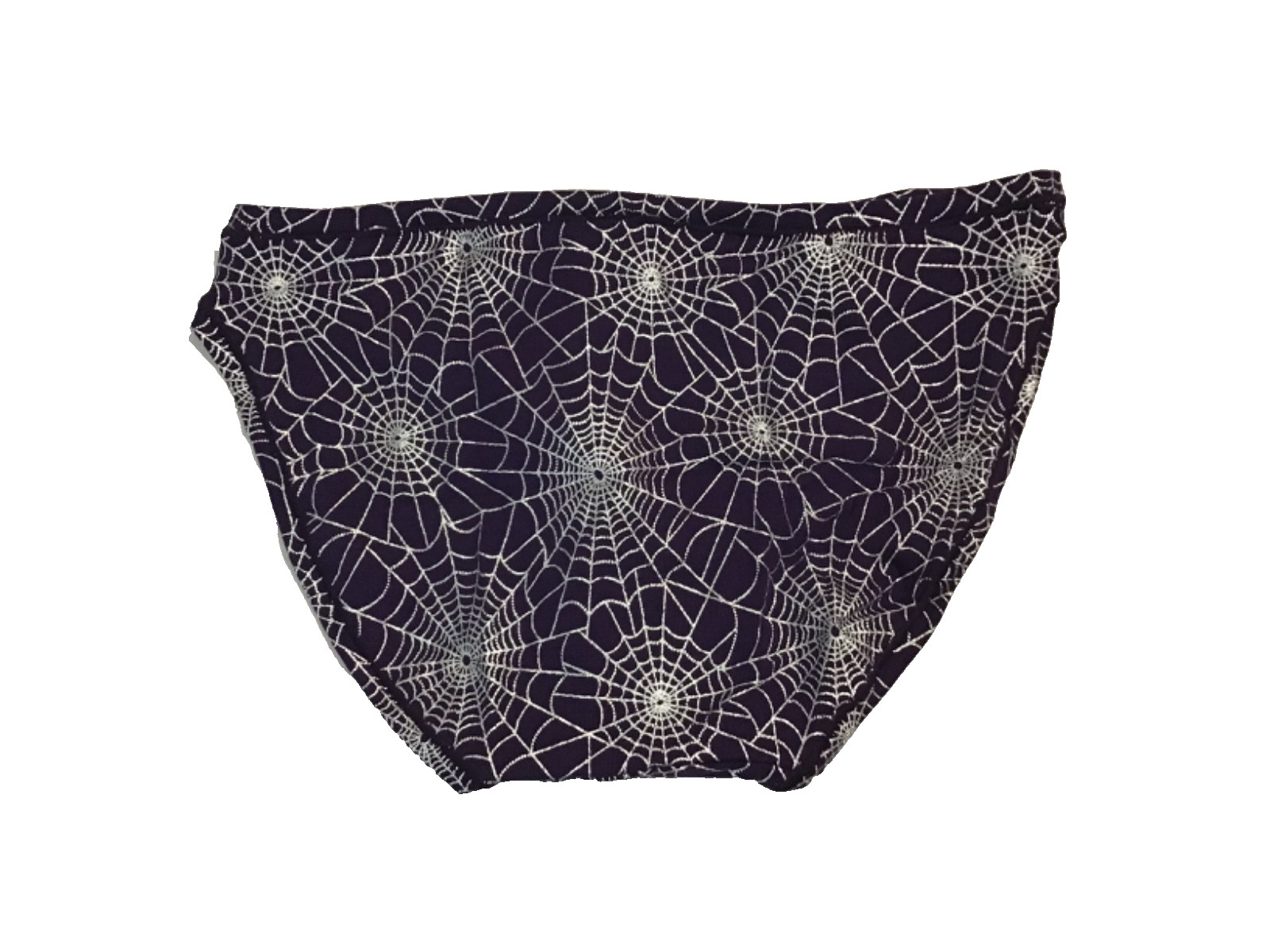 Victoria’s Secret Women’s Bikini Bikini Panties XS Plumb w/ Foil Web Pattern NEW
