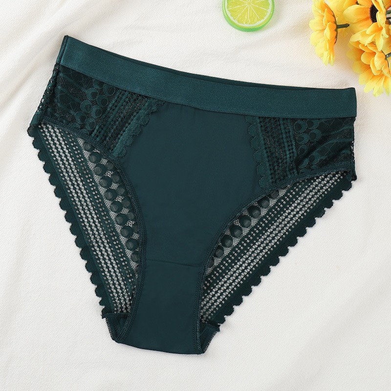 5 Pack Lot Sexy Womens See Through Lace Panties Underwear Brief French Lingeries