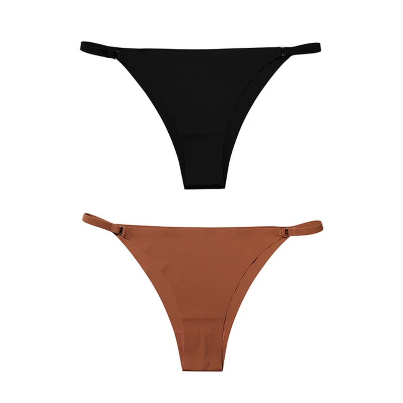 2/4/7pcs S-XL Breathable Seamless Panties – Sexy Low Rise Fashion Underwear HOT