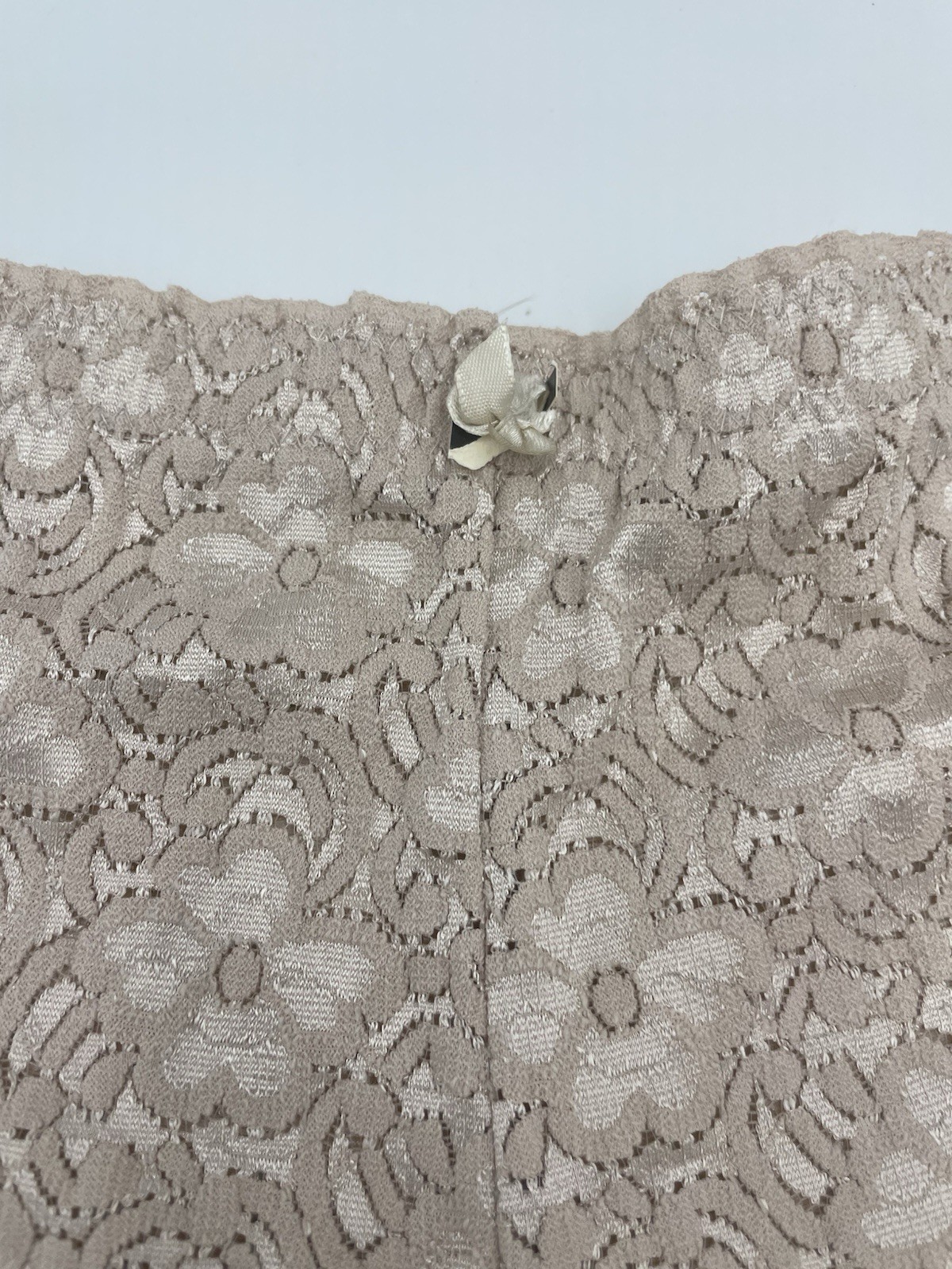 Vtg NWOT Full Lace Boy Shorts Lingerie Vintage Blush Pink Panties Sz M?