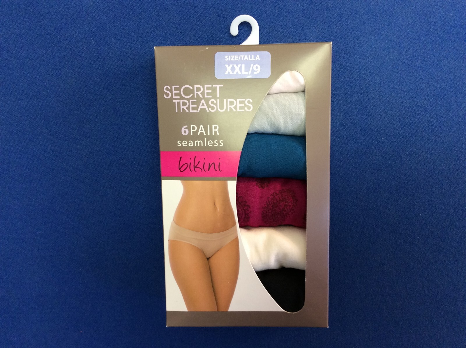 Women’s underwear: Secret Treasures, available in bikini, brief, or hipster 6 pk