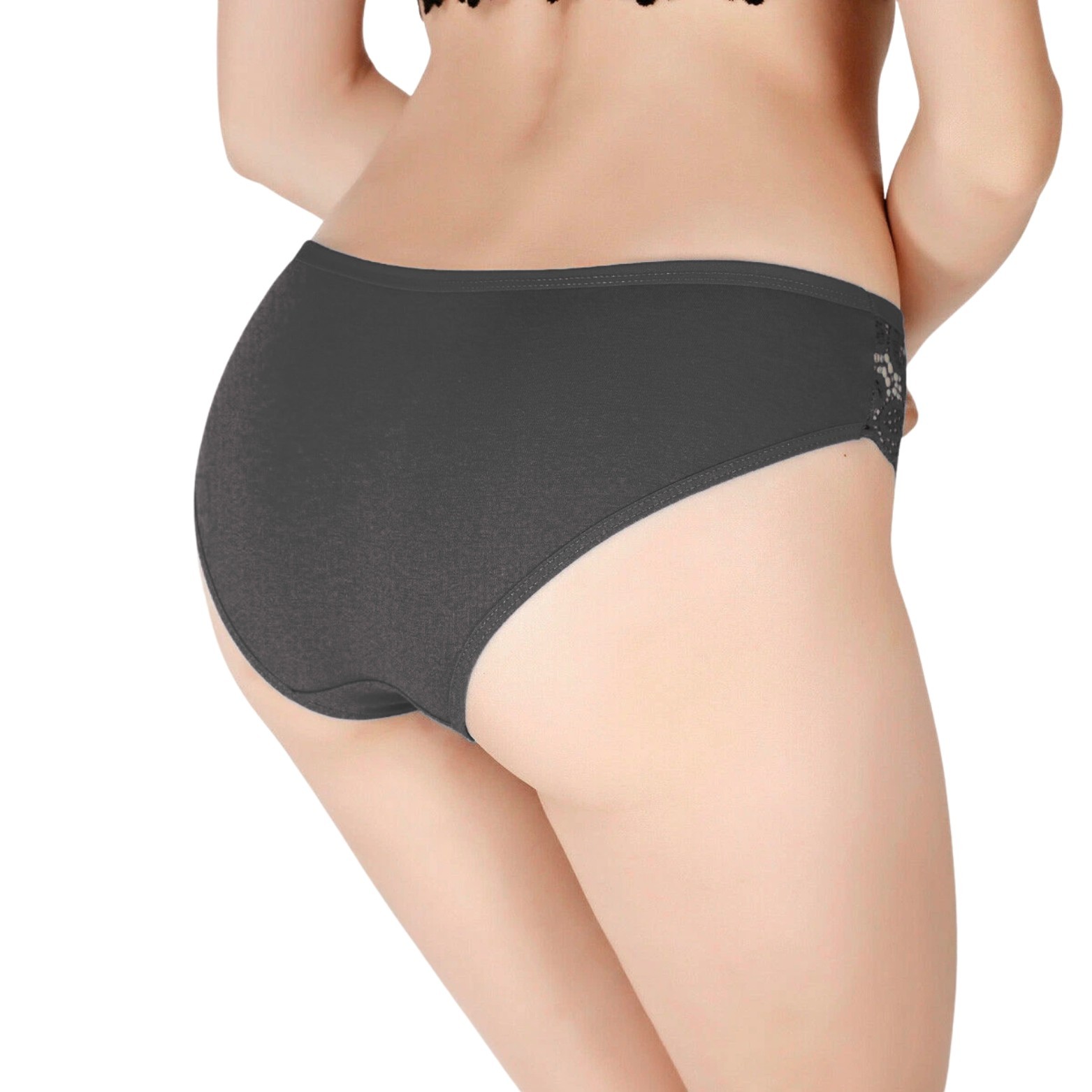 5 Pack Womens Sexy Knickers Underwear Ladies Lace Panties Seamless Briefs Pants