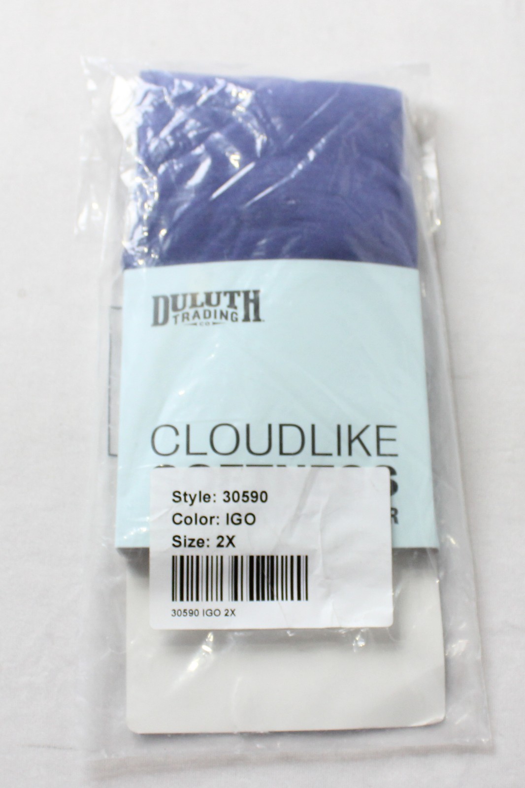 Duluth Trading Co. Women’s Plus Dang Soft Modern Briefs NN7 Indigo 2X NWT
