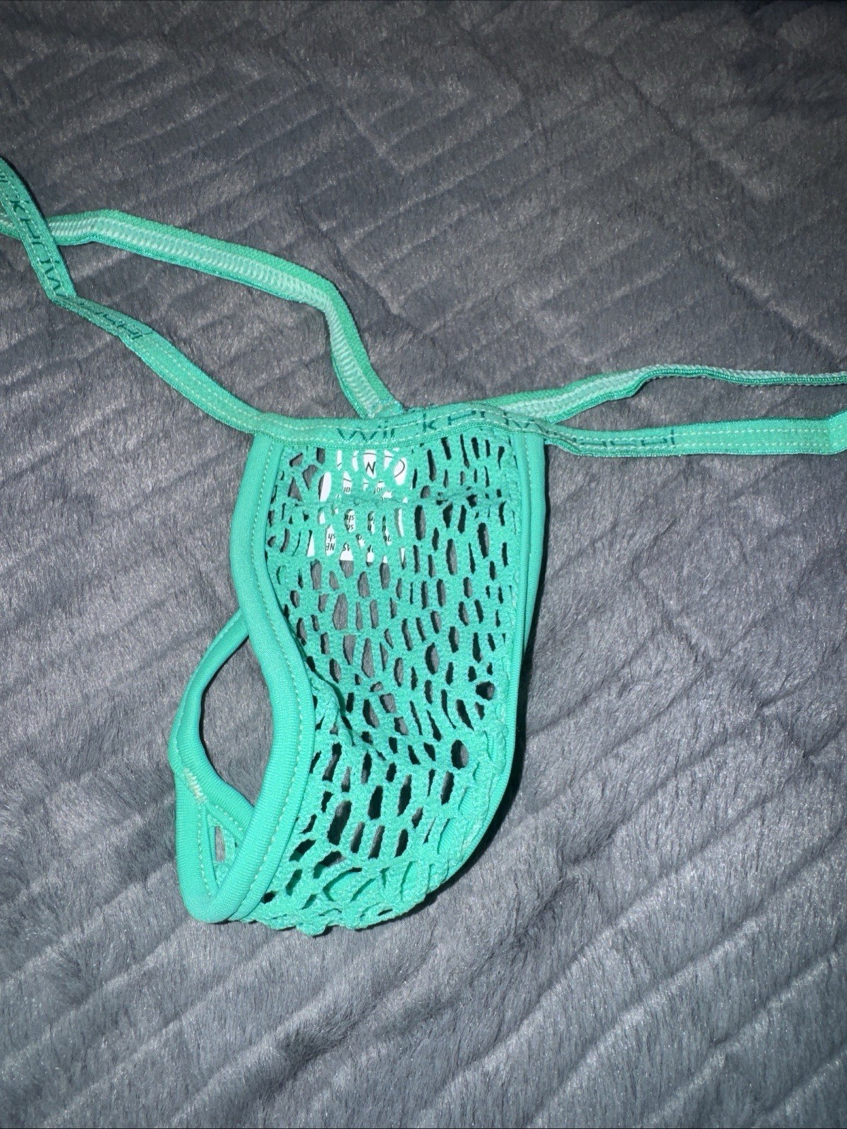 611 Micro Chaos Knicker Mint Medium String Back