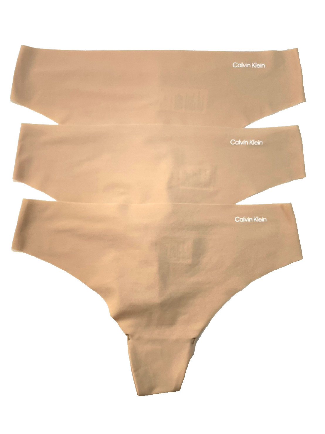 NWOT 3-Pack Calvin Klein Women’s M Carousel Cotton Thong Underwear QD3558