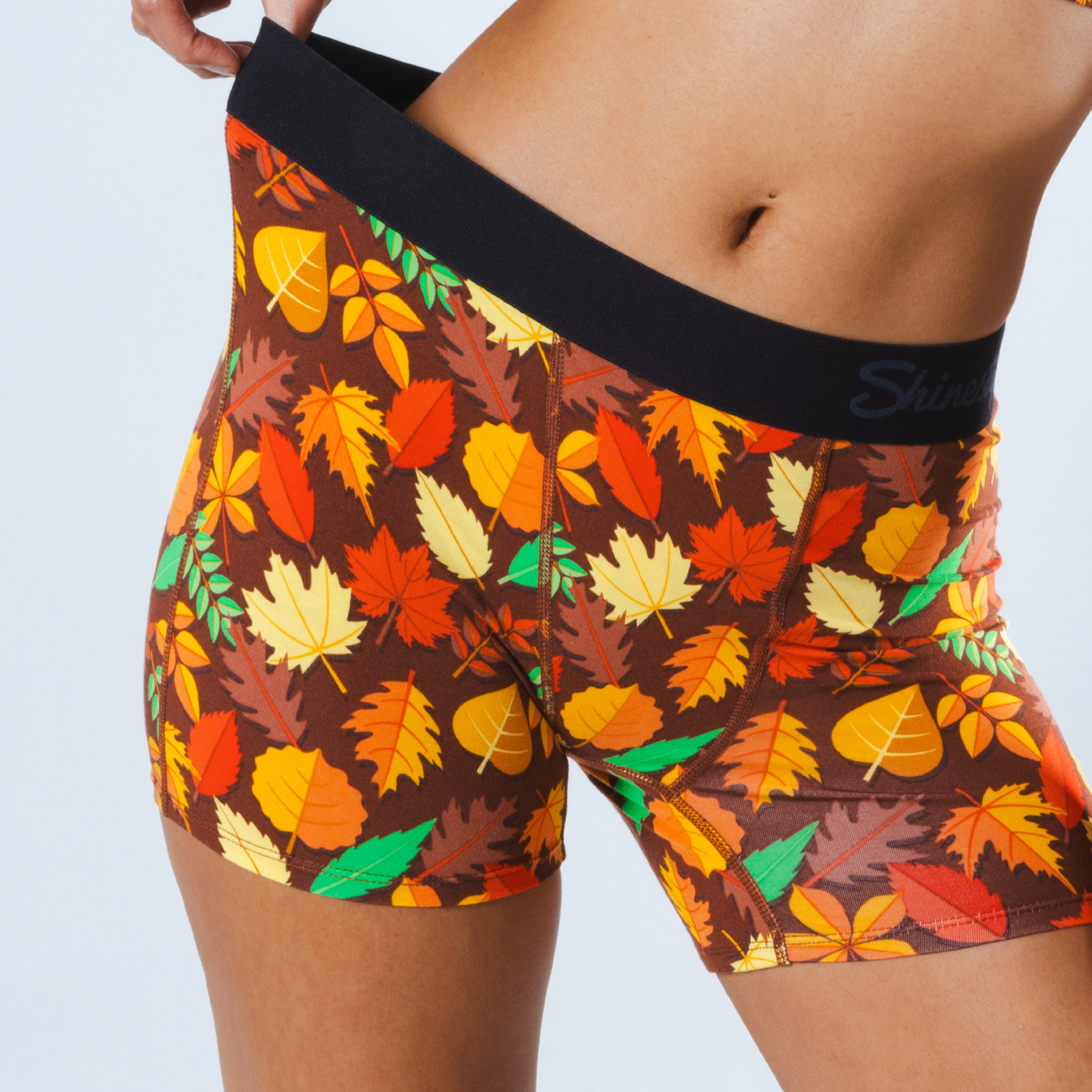 Shinesty “The Acorn Hoard” Fall Leaves Women’s Boxers