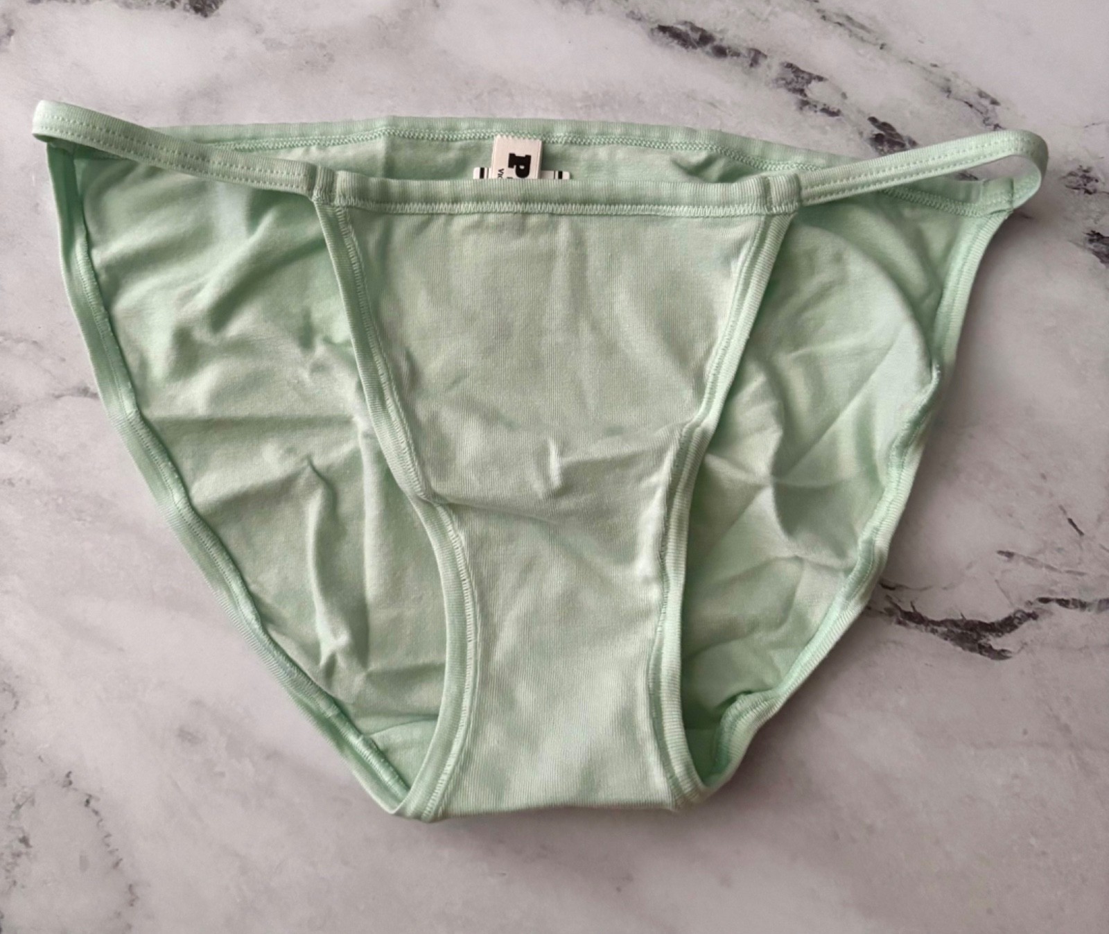 PINK Victoria’s Secret String Bikini Panty Mint Green S L XL 2X