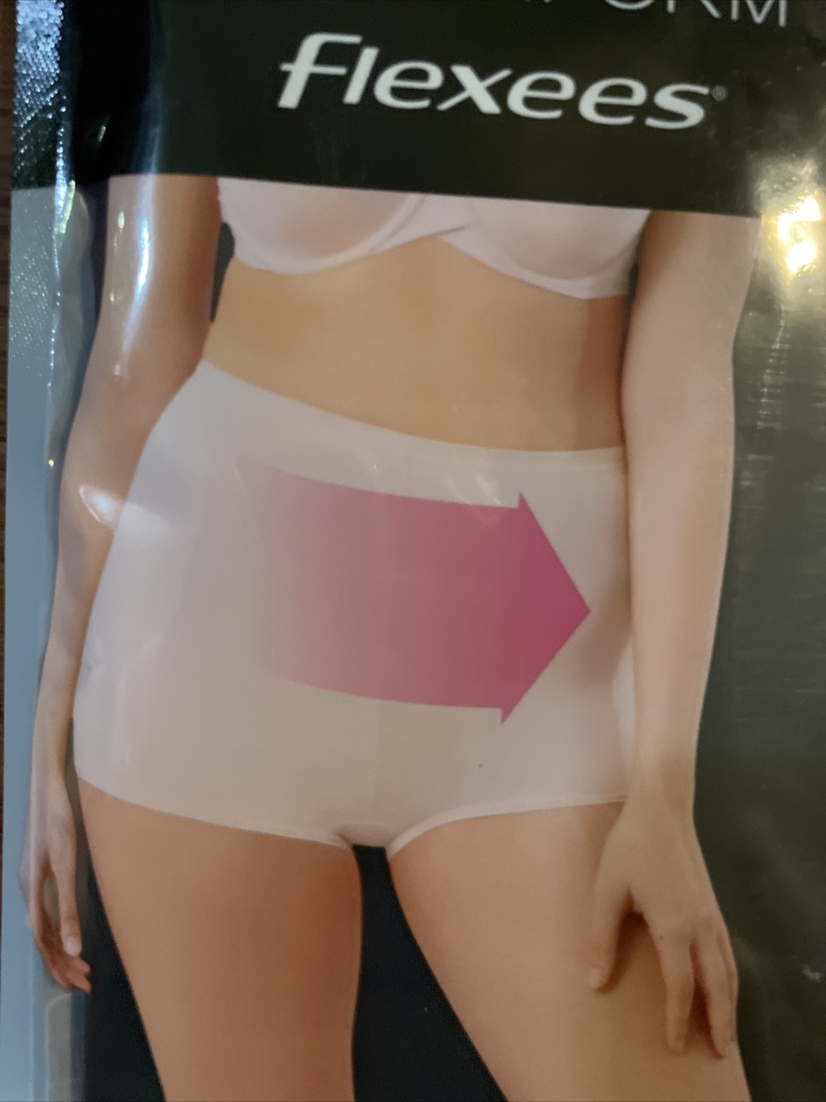 NWT Womens Maidenform Flexees Black Boyshort Slip Panty Size XLarge
