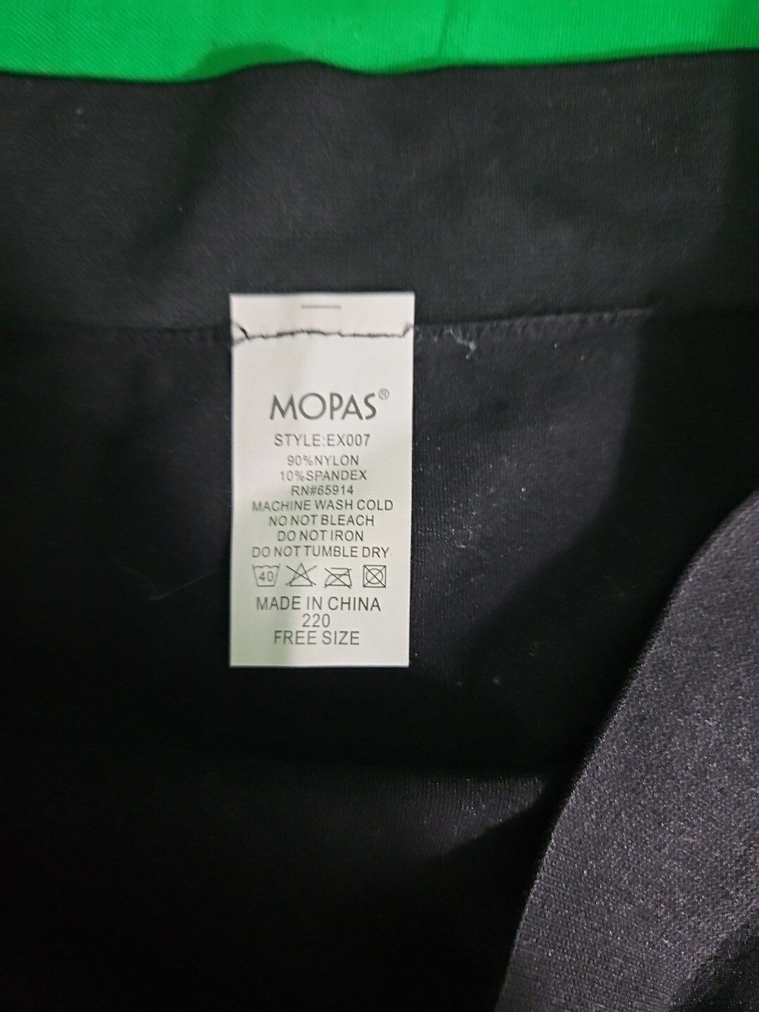 NWT Mopas Women’s Boy-short Underwear xs/s Black Activewear