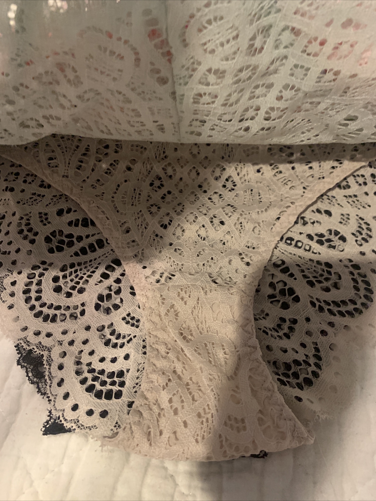 Nanette Lepore 5 Pack Thong Lace Bikini Panties Set Size XL Underwear