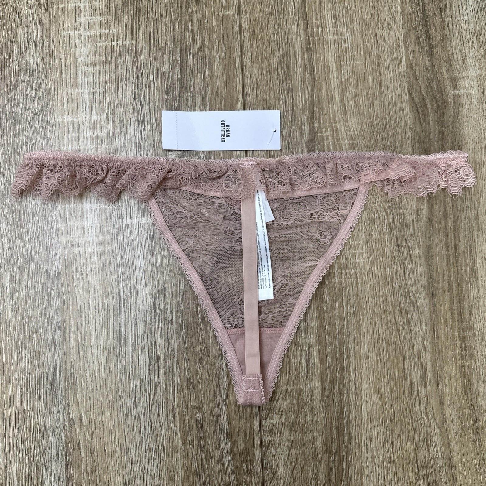 Urban Outfitters Underwear Womens Size UK 12 LARGE Liv-Eyelash Out From Under .