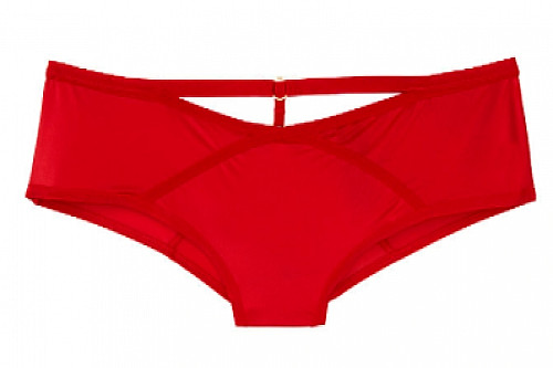 Victoria’s Secret L Strappy Cheeky Panty Red Underwear Large L 86Q4 Very Sexy VS