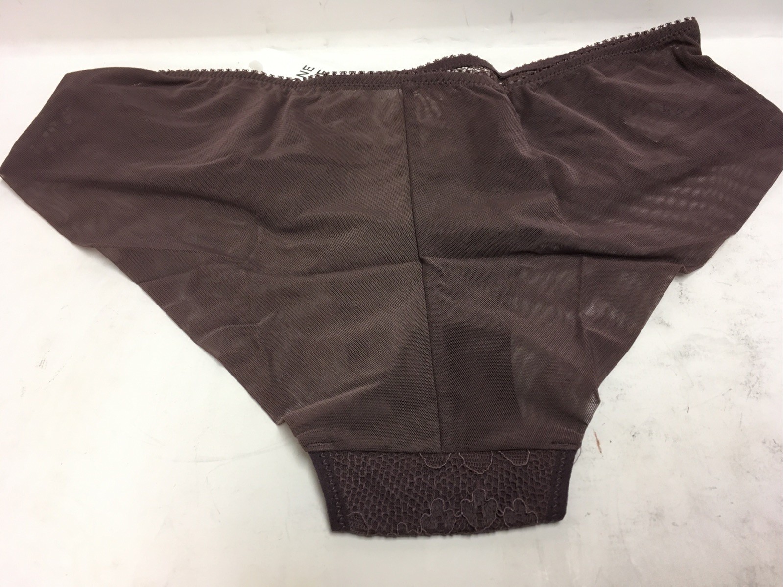 SIMONE PERELE BYZANTINE Microfiber with Lace Bikini Panty, Brown NWT assorted