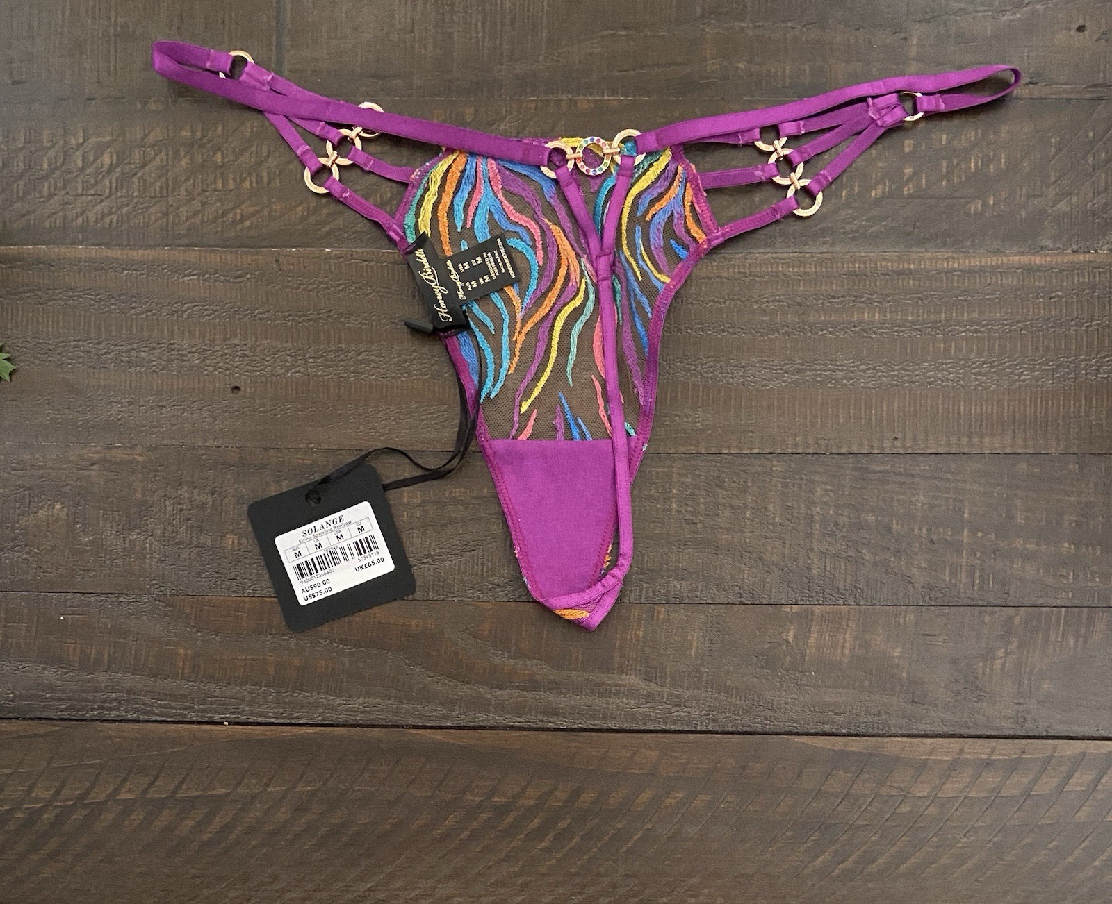 Honey Birdette Solange Thong Panty Size M