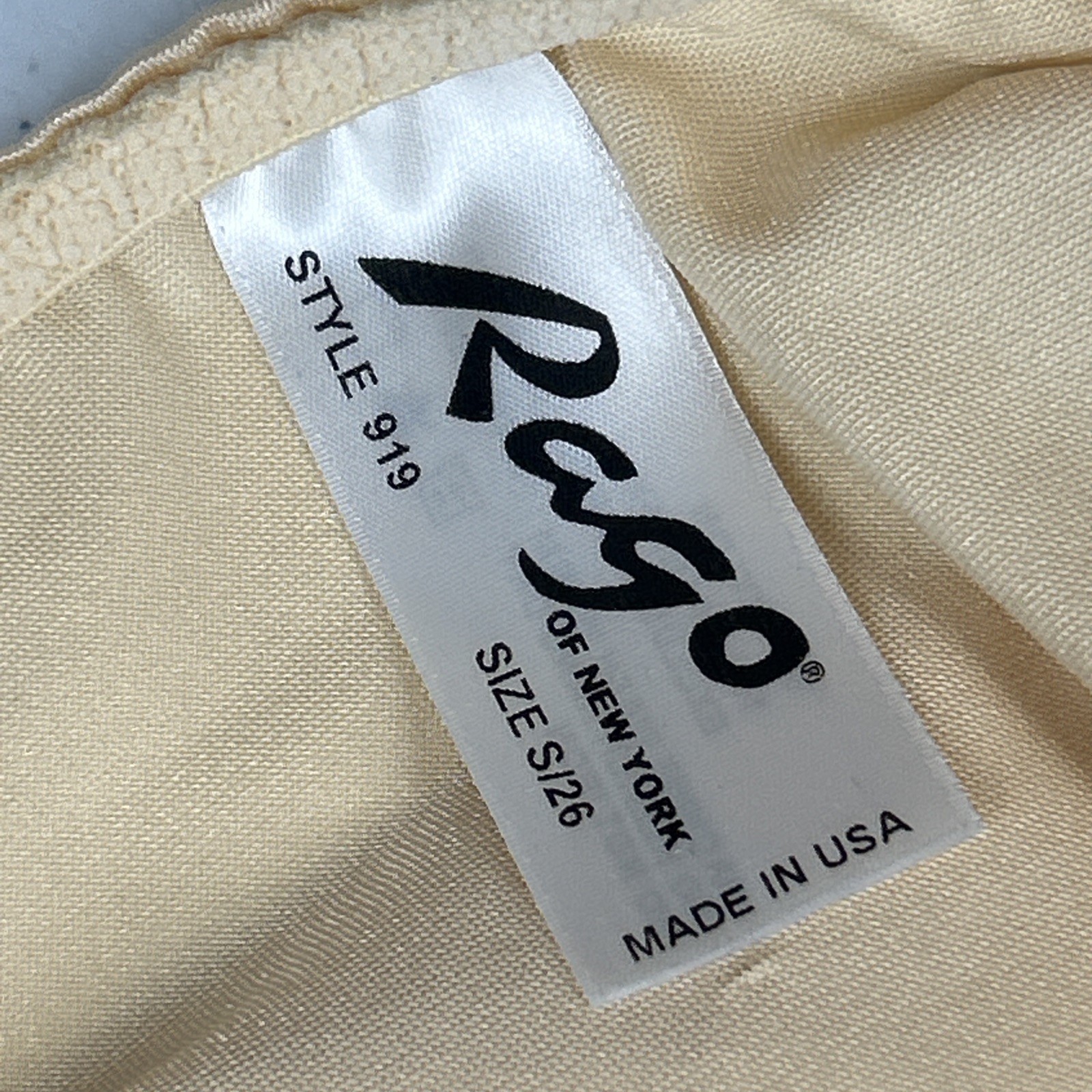 RAGO 919 Panty Brief Light Shaping Size S/26 NWT