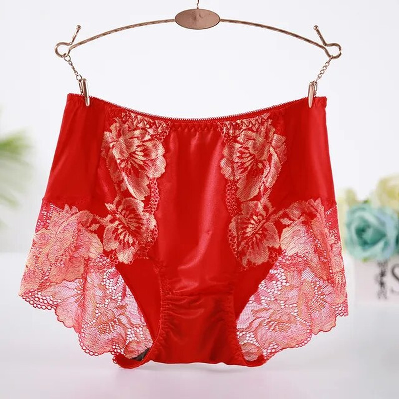 XXL-4XL High Waist Sexy Lace Material Panties – Sexy Fashion Underwear For Women