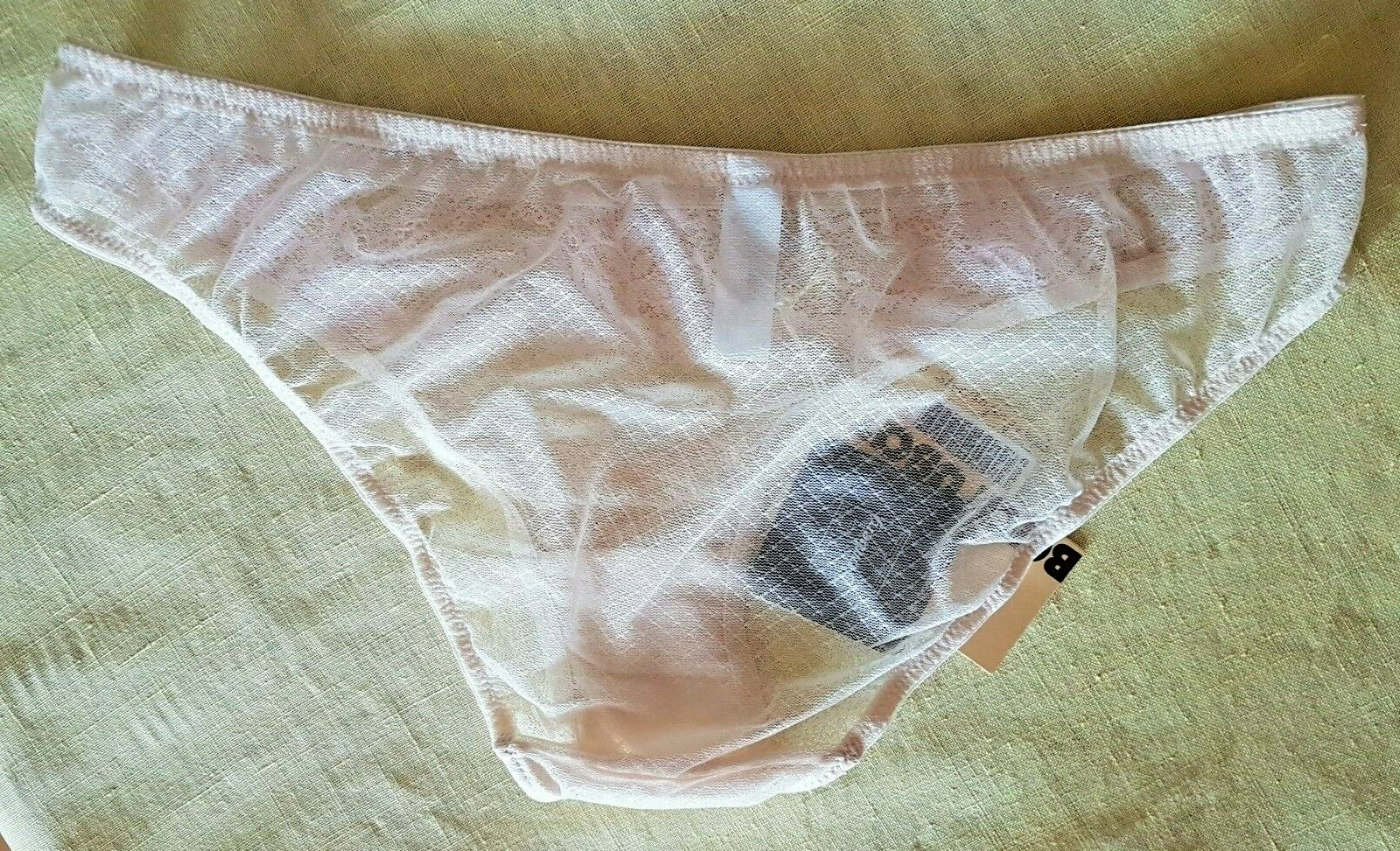 Bacirubati NEPPI CIPRIA Narrow Sided Beige/Pink Mesh/Lace Hipster Brief