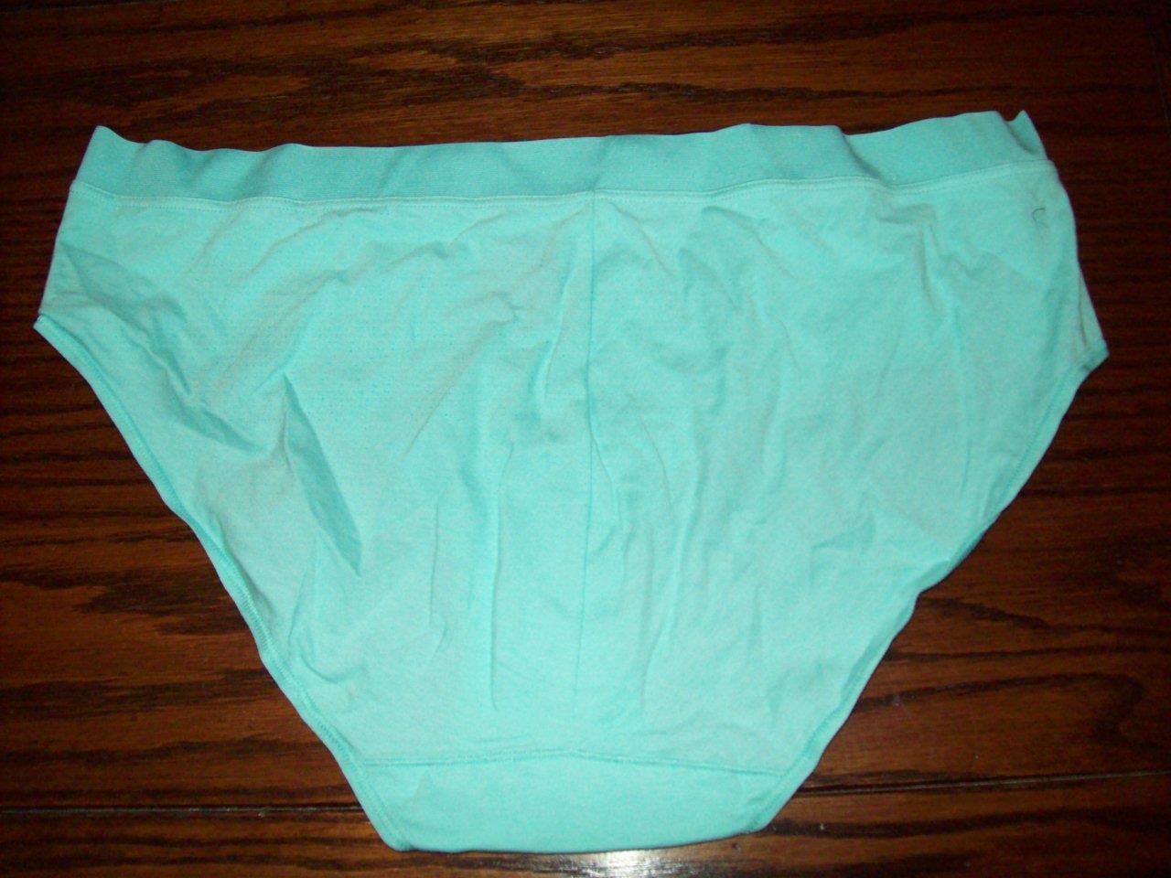 NWT JOCKEY COTTON STRETCH HIPSTER PANTIES 2901 351 AQUA 5 6 7