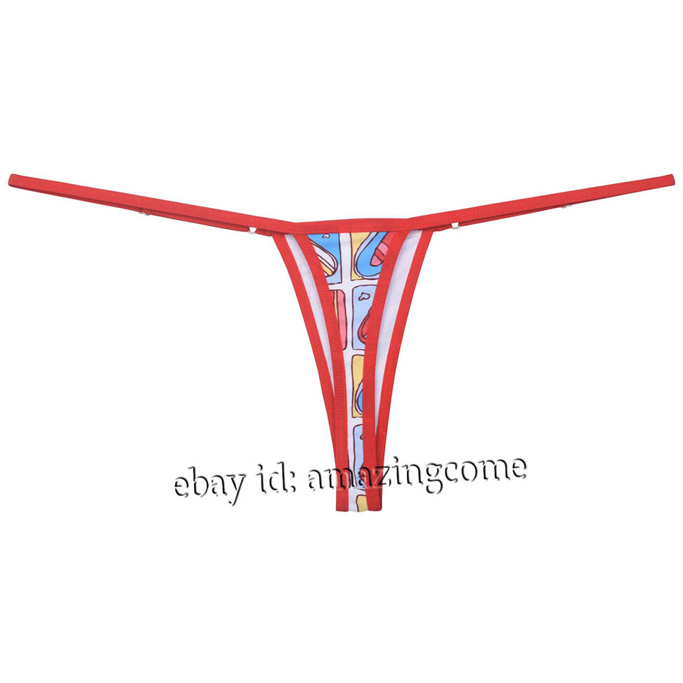 Women Micro Bikini Thong Adjustable Sides Intimates Underwear Mini Swim String