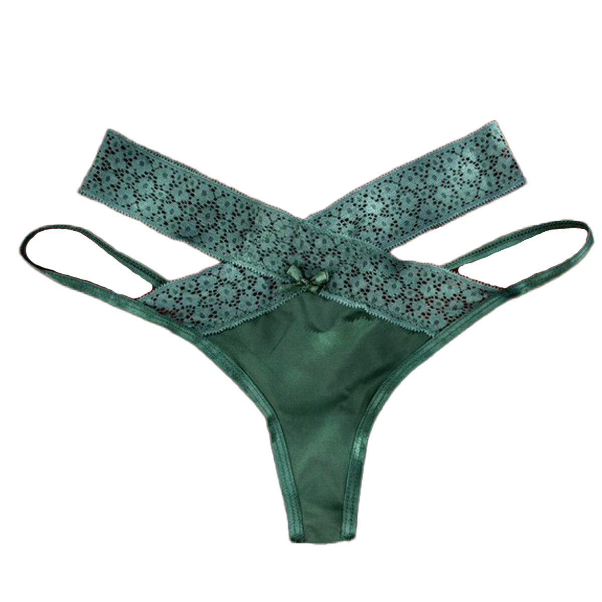 5 Pack Lot Womens Sexy G String Thongs Bikinis Panties Brief High Leg Underwear