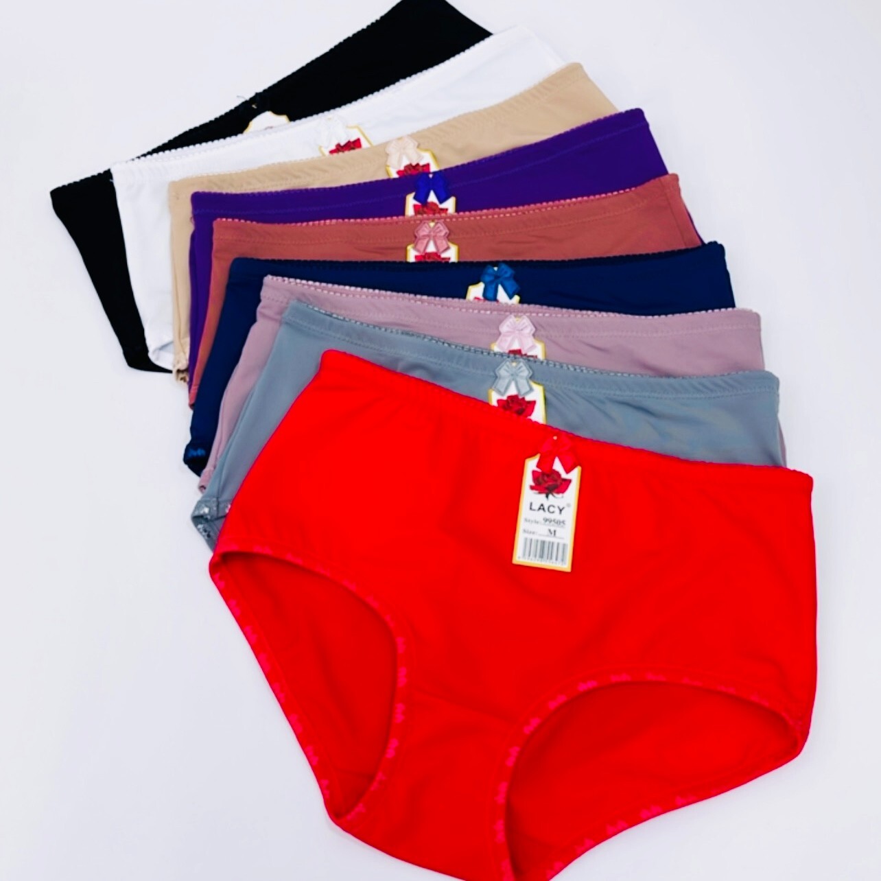 3,6 or12 Satin Silky Boyshort Booty Shorts Nylon Sissy Bikini Panties Boxer S-2X