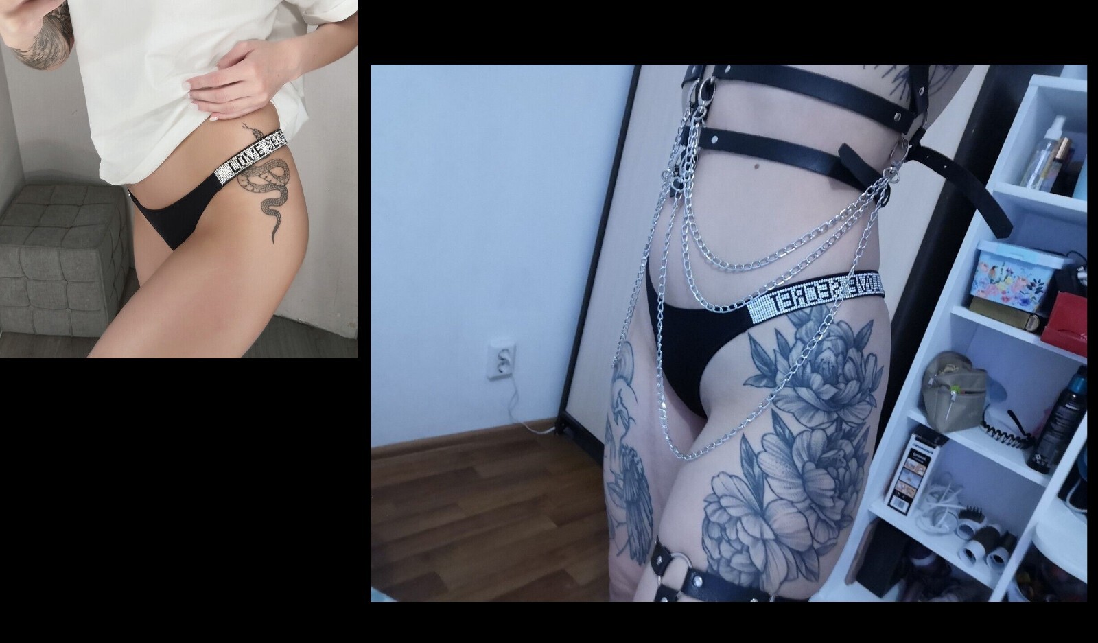 Tanga Sexy Para Mujer Ropa Interior Bragas Con Diamantes Rhinestones Underpantie