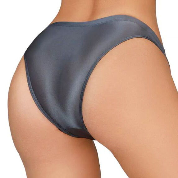 Pack Of 5 Sexy Womens Satin Panties Bikinis Briefs Low Rise Underwear Lingeries