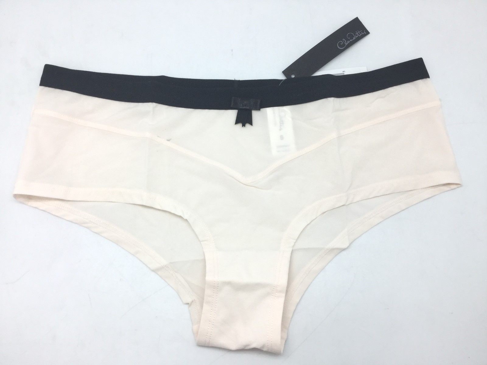 Claudette Sophia Boyleg Bikini Panty Briefs Womens Underwear Lingerie Cream Soda