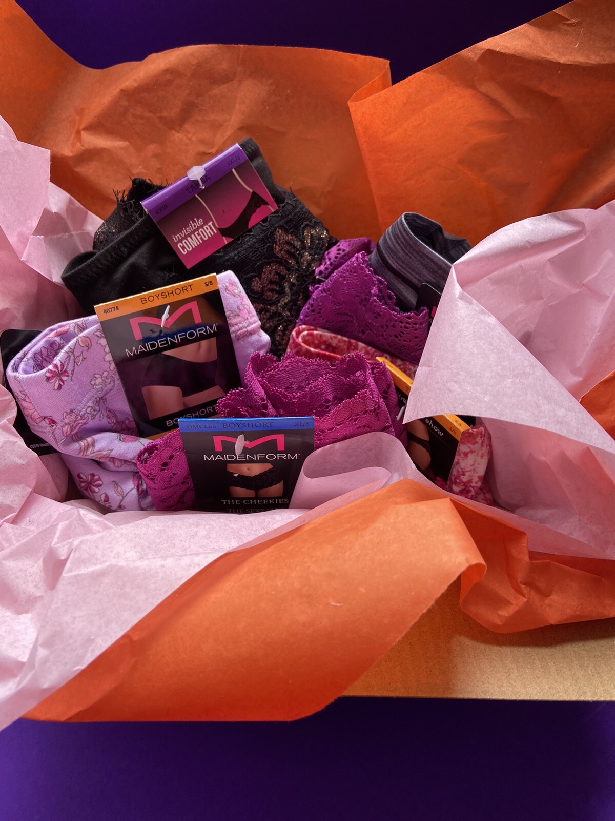 NEW! 6 PAIRS Assorted Maidenform Panty “Grab Bag” New/ MEDIUM/ Sz.6 / MSRP $72