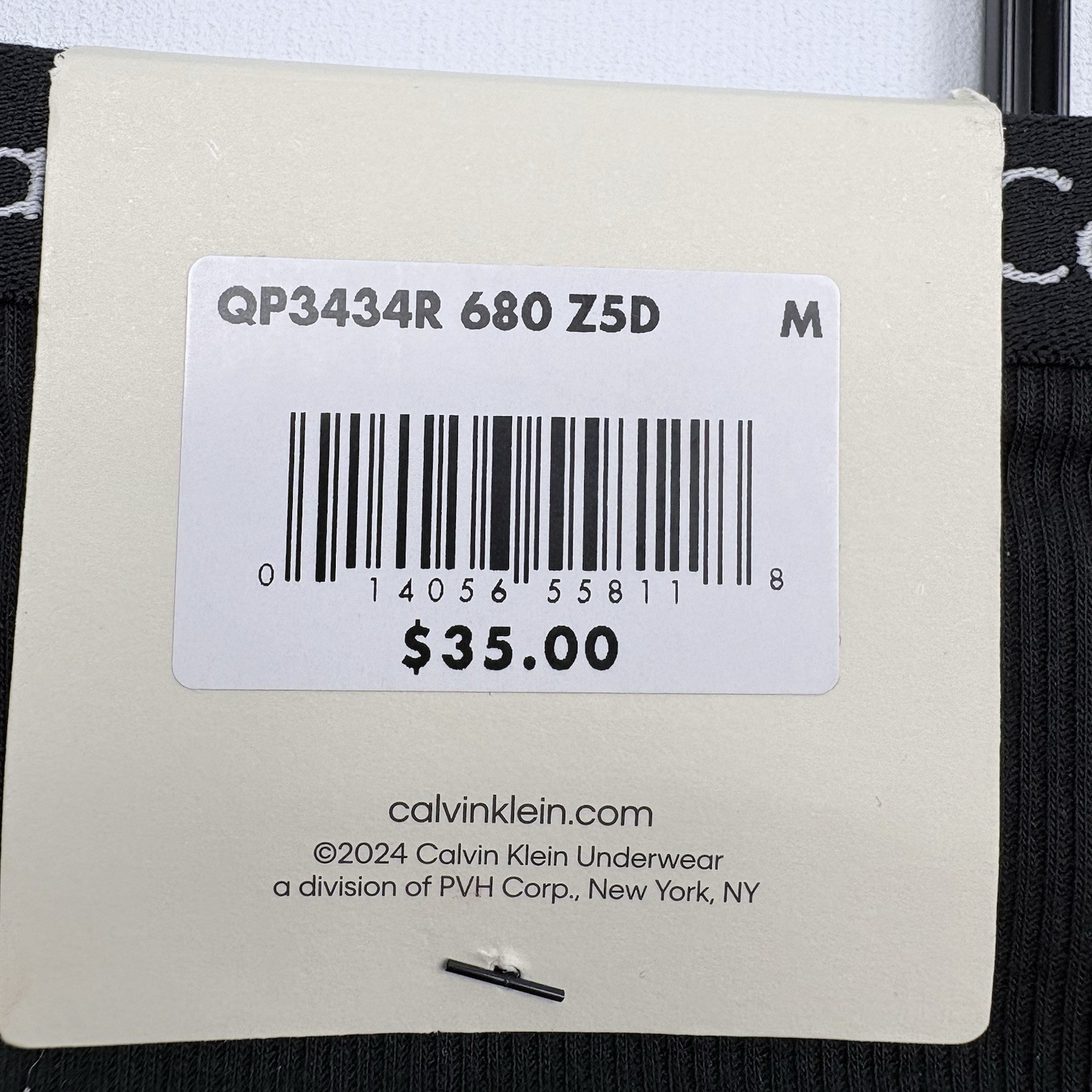 Calvin Klein Women’s Bikini Panties Size M Black Gray Pink 3-Pack QP3434R-680