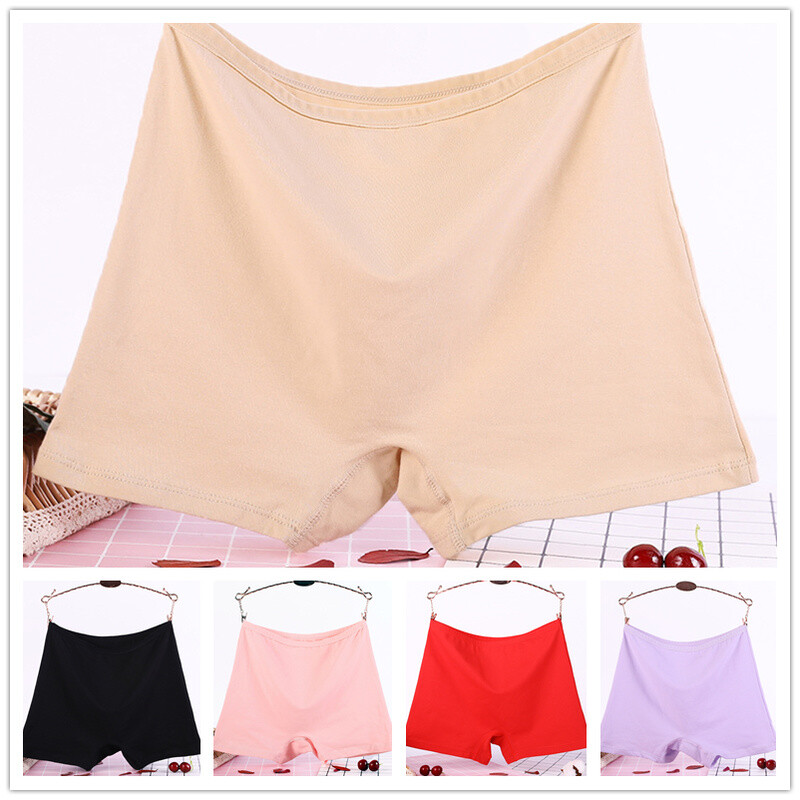 2Pcs Cotton Panties Underwear Shorts Pants Boxers Knickers Briefs Plus Size