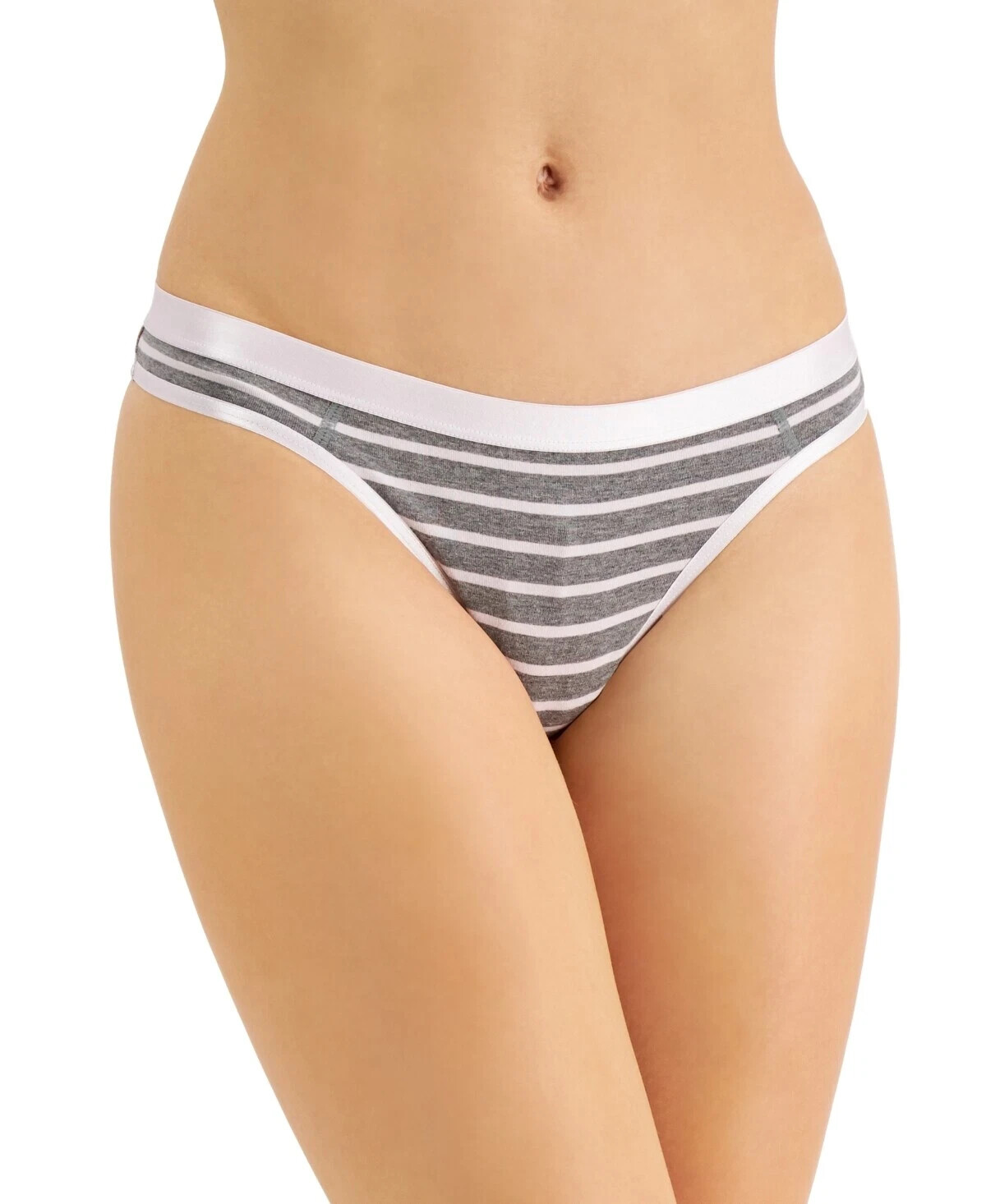 Jenni Women’s Thong, Simple Stripe, XXXL, Set of 3, NWT