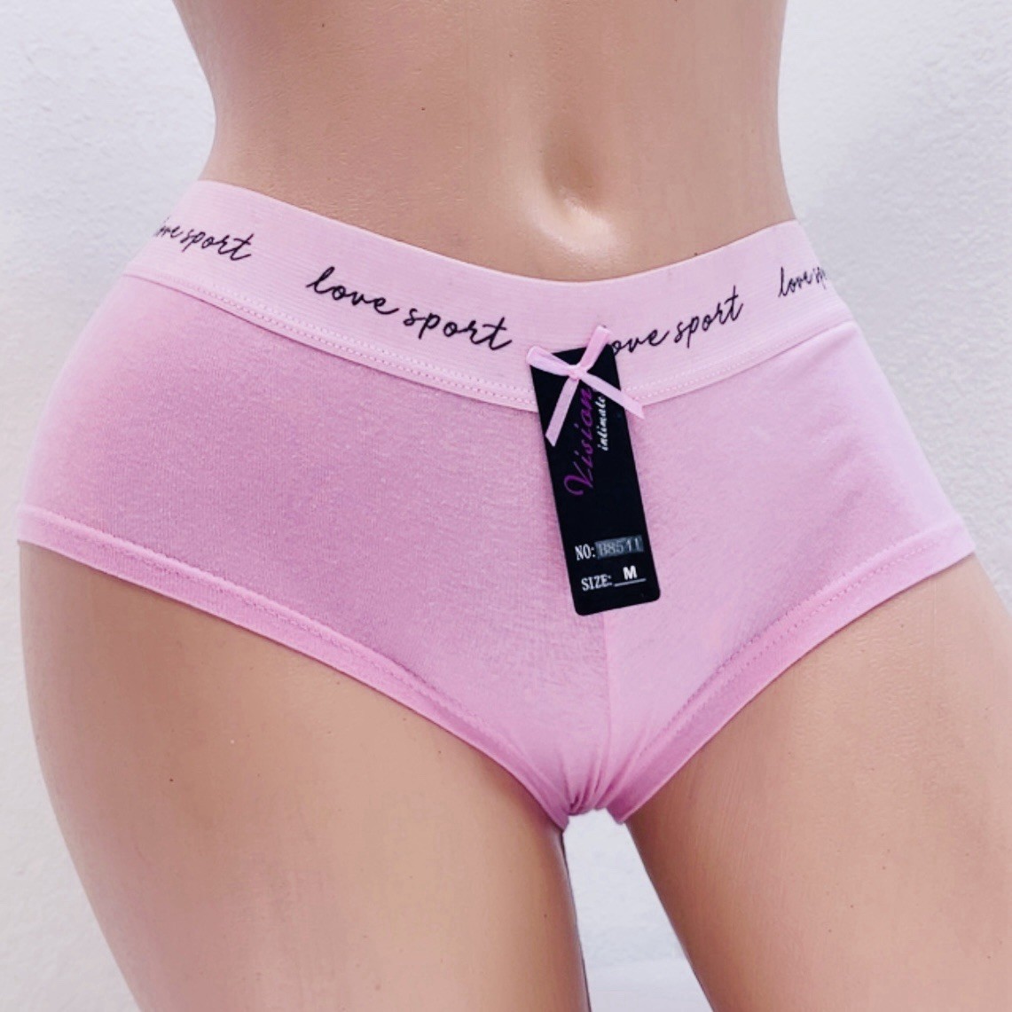 NEW Lot 6 Boyshorts Panties Cotton Underwear Women’s Ladies Girls 8541 Size S-XL