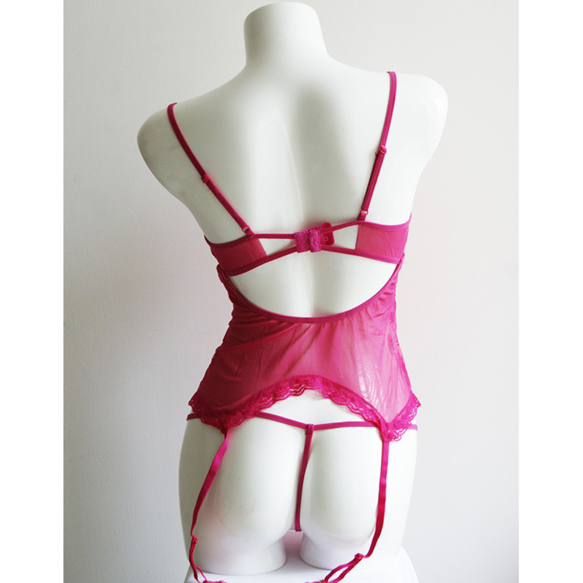 Women Sexy Lingerie Lace Nightwear Chemise Babydoll Sleepwear G-String US